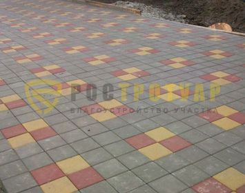 тротуарная плитка квадрат в СПБ