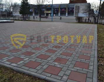 тротуарная плитка квадрат