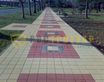 тротуарная плитка квадрат в Ленинградской области